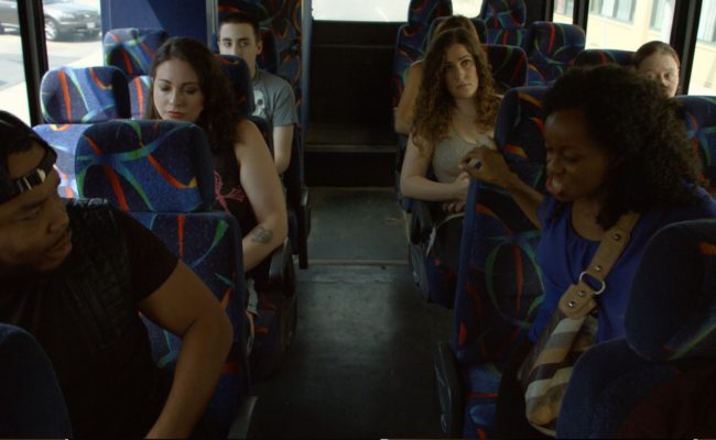 Bus scene